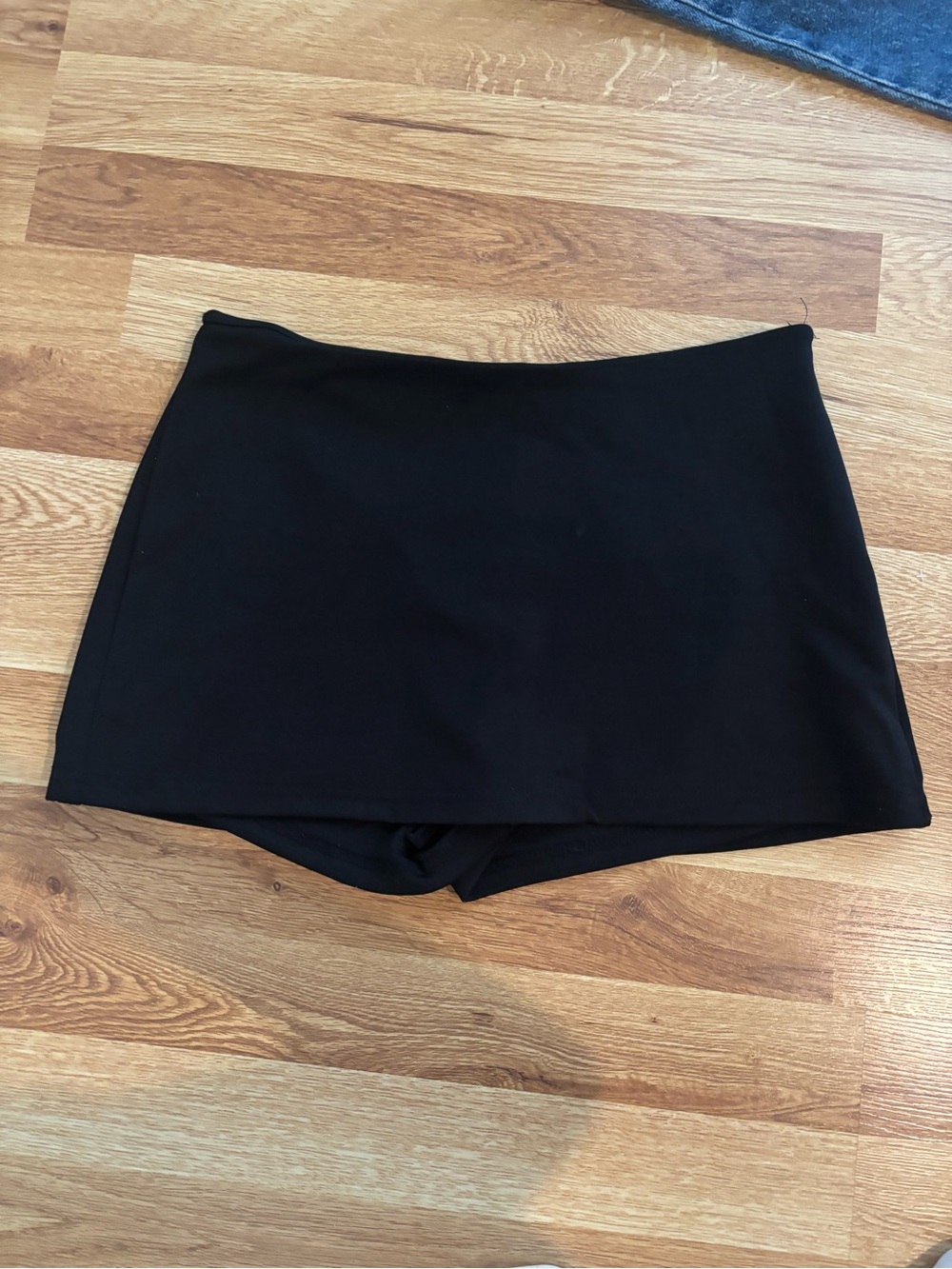NWOT PacSun Black Micro Mini Skort - Picture 6 of 7